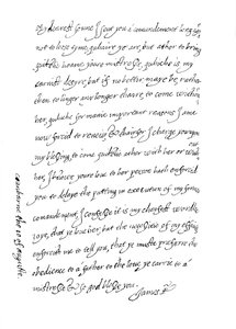 1904. 1623. augusztus 10-én kelt levél fakszimile alkotó: Unbekannt