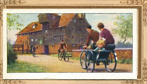 Családi tandem oldalkocsival, 1939 alkotó: Unbekannt