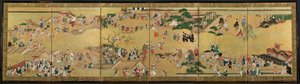 Fesztiváljelenetek, 1615-99. alkotó: Unbekannt