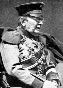 Von der Goltz tábornagy, porosz katona, első világháború, 1914 alkotó: Unbekannt
