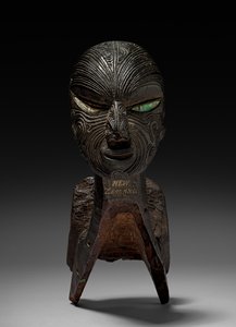 Fishing Canoe Prow, 1800-as évek. alkotó: Unbekannt
