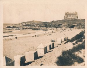 Fistral Beach - Newquay, 1927 alkotó: Unbekannt