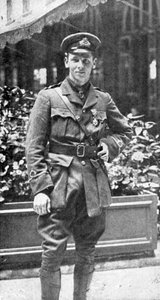 Rex Warneford VC repülő hadnagy, brit pilóta, 1915 alkotó: Unbekannt