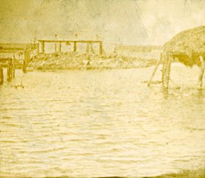 Flood, Ramskapelle, Belgium, 1914-c1918 alkotó: Unbekannt