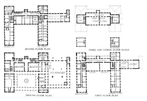 Alaprajzok, Szövetségi épület, Honolulu, Hawaii, 1924 alkotó: Unbekannt