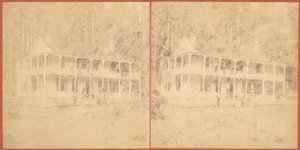 Flume House, Santa Cruz-hegység, 1860-as évek. alkotó: Unbekannt