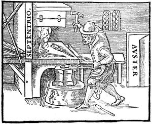 Mágnes kovácsolása, 1600 alkotó: Unbekannt