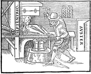 Mágnes kovácsolása, 1600 alkotó: Unbekannt