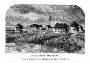 Fort Garry, Manitoba, Kanada, 19. század vége alkotó: Unbekannt