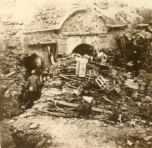 Souville erőd, Verdun, Észak-Franciaország, 1914-c1918 alkotó: Unbekannt