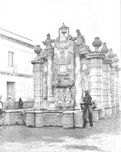 Fountain of the Falling Waters, Mexikóváros, Mexikó, c1900. alkotó: Unbekannt