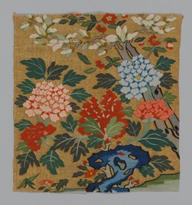 Töredék egy székből Panel K’assu, Kína, Qing-dinasztia 1644-1911, 16541772. alkotó: Unbekannt