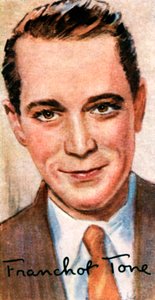 Franchot Tone, 1905-1968, amerikai színész, XX. század alkotó: Unbekannt