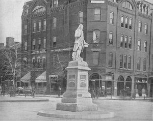Franklin-szobor, Washington, D.C., 1897. alkotó: Unbekannt