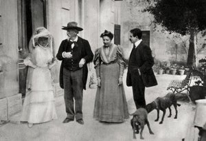 Frederic Mistral francia író, 1906 alkotó: Unbekannt