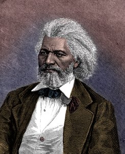 Frederick Douglass 1817-1895, amerikai diplomata, abolicionista és író, 1875 alkotó: Unbekannt