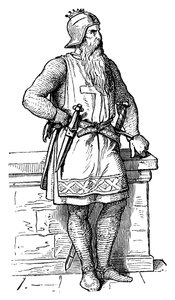 I. Frigyes, Barbarossa Vörösszakáll c1123-1190, Szent-római császár, 19. század alkotó: Unbekannt