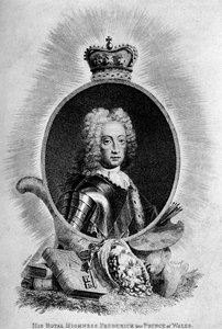 Frederick Louis 1707-1751, walesi herceg, 18. század 1912 alkotó: Unbekannt