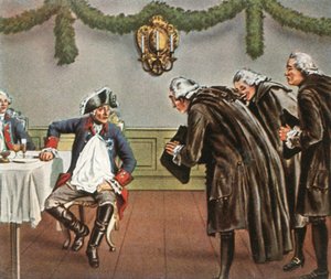 Nagy Frigyes és a greiffenbergi férfiak, 1784, 1936. alkotó: Unbekannt