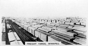 Tehertelepek, Winnipeg, Manitoba, Kanada, 1920-as évek alkotó: Unbekannt