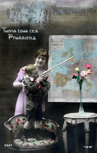 világháborús francia képeslap, 1914-1918 alkotó: Unbekannt