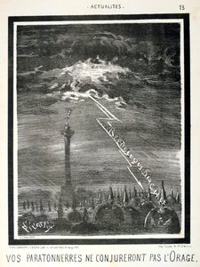 Poroszellenes francia rajzfilm, 1871. alkotó: Unbekannt