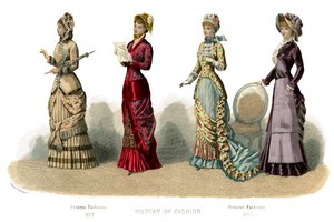 Francia jelmez: Present Fashions, 1882 alkotó: Unbekannt