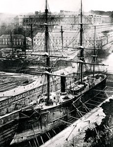 Francia fregatt, lArmide, 1867 alkotó: Unbekannt