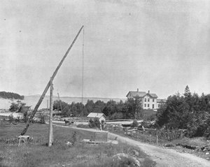 Frenchman Bay, Bar Harbor, Maine, USA, 1900. alkotó: Unbekannt