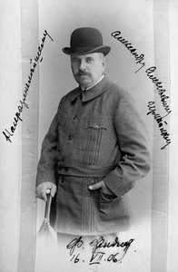 Friedrich Fjodor Fiedler, az orosz költészet fordítója, 1906 alkotó: Unbekannt