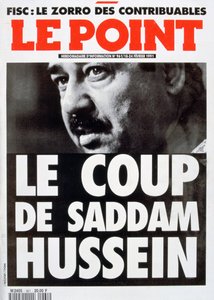 A Le Point első borítója, 1991. február alkotó: Unbekannt
