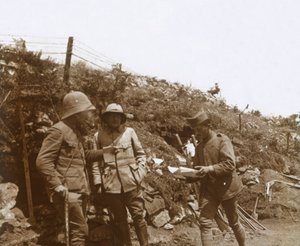 Frontvonal Monastir felé, Szerbia, c1916 alkotó: Unbekannt