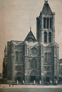 Front of the Abbey Church of Saint Denis, The Burial Place of the French Kings, c1906, 1907 alkotó: Unbekannt