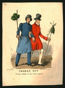 Frozen Out, c1830. alkotó: Unbekannt