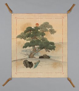 Fukusa technika ft por ver, Japán, air rly Meiji period 1868-1912, 186883. alkotó: Unbekannt