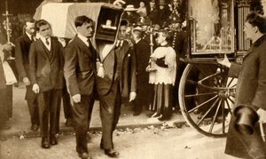 Terence MacSwiney temetése, Cork, Írország, 1920. október 31., 1933. alkotó: Unbekannt