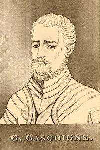 G. Gascoigne, c1535-1577, 1830. alkotó: Unbekannt