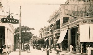 Garcia Street, Guantanamo, Kuba, c1900 alkotó: Unbekannt