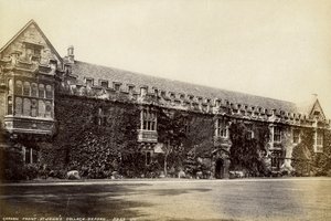 Kertfront, St Johns College, Oxford, Oxfordshire, 19. század vége vagy 20. század eleje alkotó: Unbekannt