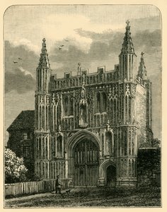 A Szent János-apátság kapuja, 1898. alkotó: Unbekannt