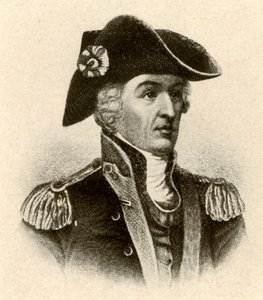Francis Marion tábornok, magas gallérú kabátban és mellényben, 1770, 1937. alkotó: Unbekannt
