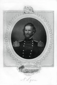 Nathaniel Lyon tábornok, az amerikai polgárháború uniós tábornoka, 1862-1867 alkotó: Unbekannt