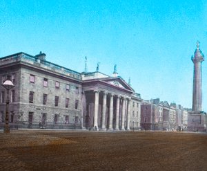 Általános postahivatal és Nelsons-oszlop, c1910 alkotó: Unbekannt
