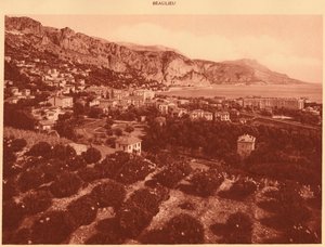 Általános nézet, Beaulieu, 1930. alkotó: Unbekannt