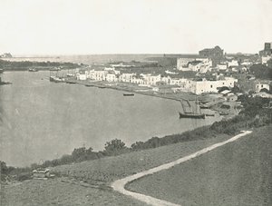 Általános nézet, Brindisi, Olaszország, 1895. alkotó: Unbekannt