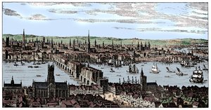 London általános képe, 1666, 1909. alkotó: Unbekannt