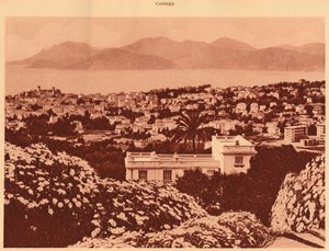 Általános kép a Cannes-i Pezouból, 1930. alkotó: Unbekannt