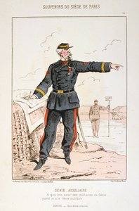 Genie Auxiliaire, Párizs ostroma, francia-porosz háború, 1870-1871. alkotó: Unbekannt