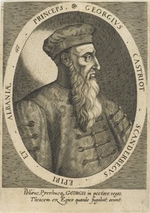 George Castriot 1405-1468, Skanderbeg néven ismert, c. 1620. alkotó: Unbekannt