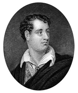 George Gordon Byron angol-skót költő és a romantika vezető alakja, 1877 alkotó: Unbekannt